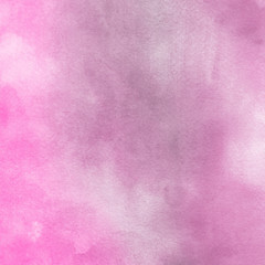 Fototapeta premium Pink watercolor and acrylic paper textures on white background. Chaotic stylish abstract organic design.