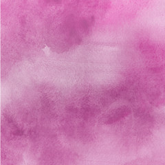 Pink watercolor and acrylic paper textures on white background. Chaotic stylish abstract organic design.