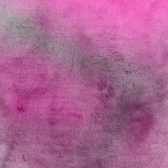 Pink watercolor and acrylic paper textures on white background. Chaotic stylish abstract organic design.