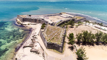 Fort São Sebastião (San Sebastian, Sao Sebastiao), Mozambique island (Ilha de Mocambique), Indian...