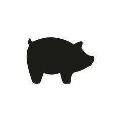 Pig icon. Vector