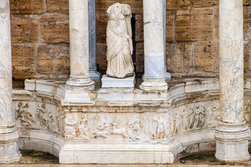 Antiche rovine di Hierapolis (Turchia)