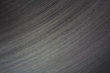 a flat aluminium is winded in a roll on a production..