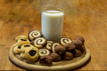cookies as invitation for Santa claus