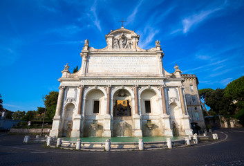 Rome - Fontana dell'acqua Paola (fountain of water Paola)