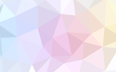 Obraz premium Light Multicolor vector low poly layout.