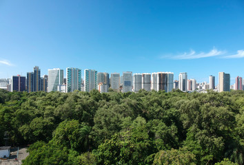 Fortaleza vista do parque, Ceará, Brasi