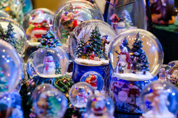 Snow-ball Toy Glass Ball