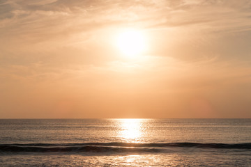 Obraz premium beautiful summer sunset