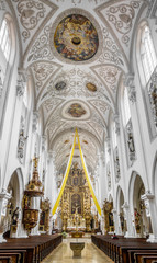 Fototapeta na wymiar Interior of Church