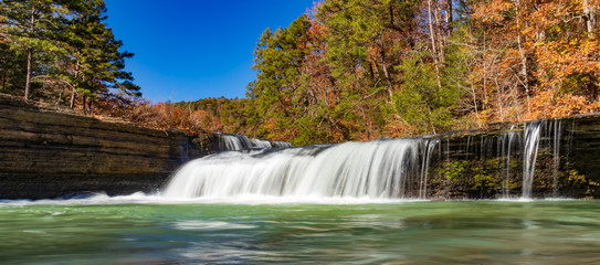 Haw Creek Falls, Ozark National Forest, Arkansas - obrazy, fototapety, plakaty