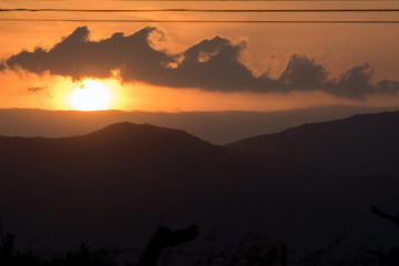 atardecer
