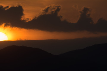 atardecer