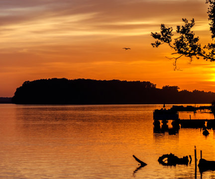 Ohio River Sunset