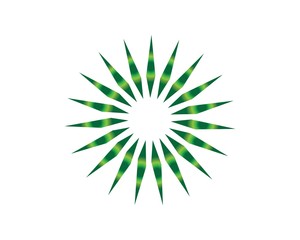 Obraz premium Vector Icon Logo Template Sun light design