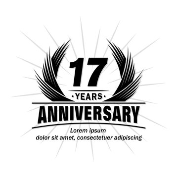 17 Years Logo