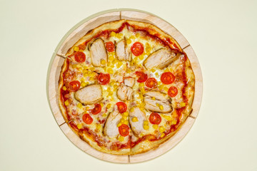 Beautiful italian pizza