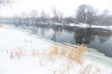 Winter river.
