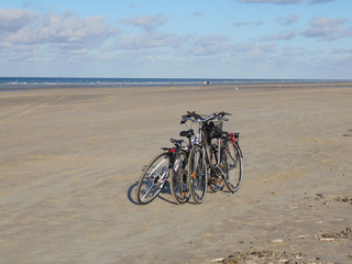 Obraz premium vélos en équilibre