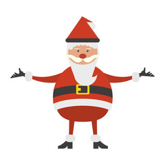 Christmas cartoon isolated concept