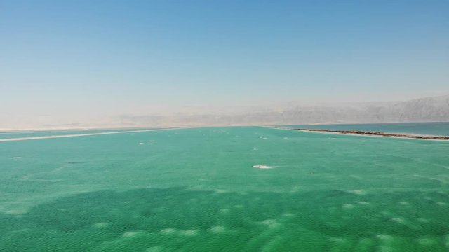 Dead Sea Island, Water, Beach, Shore And Hotels