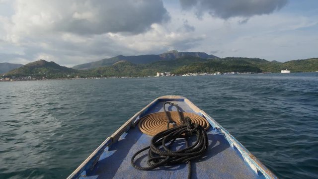 This shot was taken in El Nido, Palawan in the Philippines. We rode on a pump boat and went island hopping.