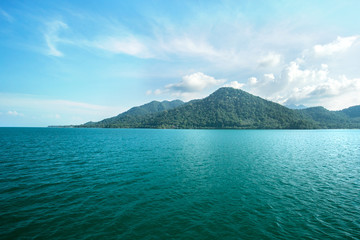 Travel tropical island resort at ko chang island,Thailand.
