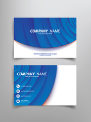 business card template design 