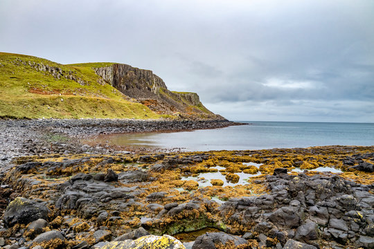 The coastline of north west Skye by Kilmuir - Scotland, United Kingdom