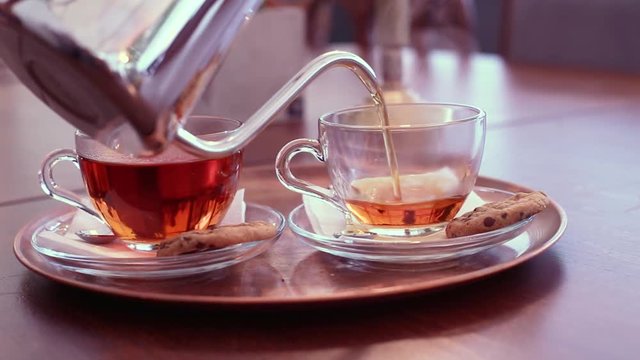 let's go to have tea and talking together