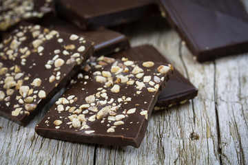 chocolate with nuts