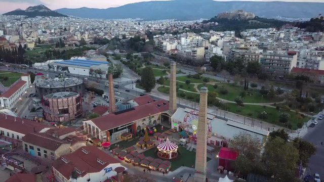 Gazi area of athens called tehnopolis.