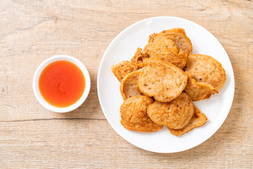 fried Vietnamese pork sausage