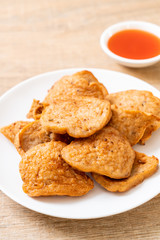 fried Vietnamese pork sausage