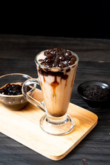 Taiwan milk tea with bubble