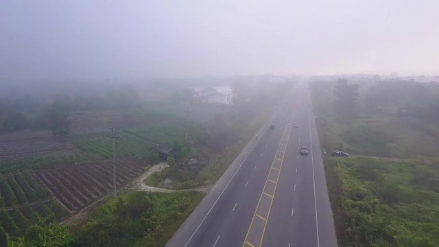 fogy road in chiang mai