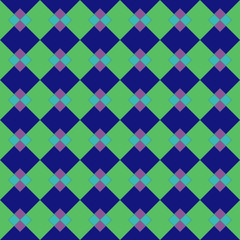 Seamless pattern background from a variety of multicolored squares.