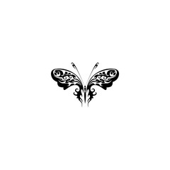 Naklejka na ściany i meble butterfly vector icon. butterfly sign on white background. butterfly icon for web and app