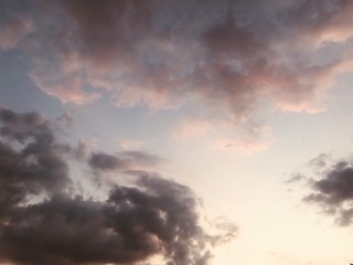 Pink sky