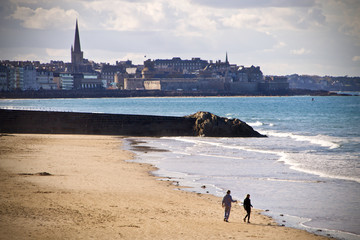 Saint-Malo / Plage du Sillon 