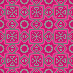 Seamless background pattern with a variety of multicolored lines.