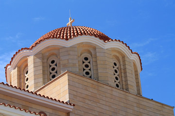 Close-up of a church dome