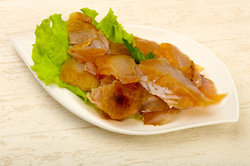 Smoked catfish fillet