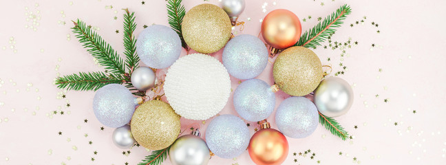 Christmas balls decoration