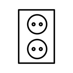 Socket vector icon