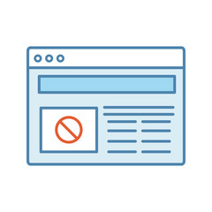 Protest action internet news color icon