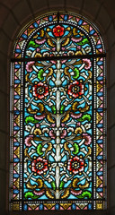 stained-glass window