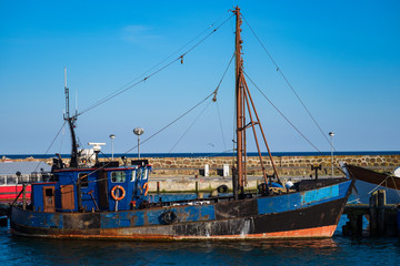 Im Hafen von Sassnitz auf Ruegen