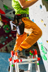 Route setting on the ladder