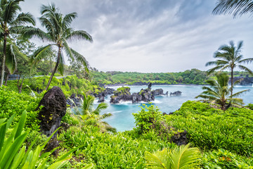 Waianapanapa State Park on Maui, Hawaii